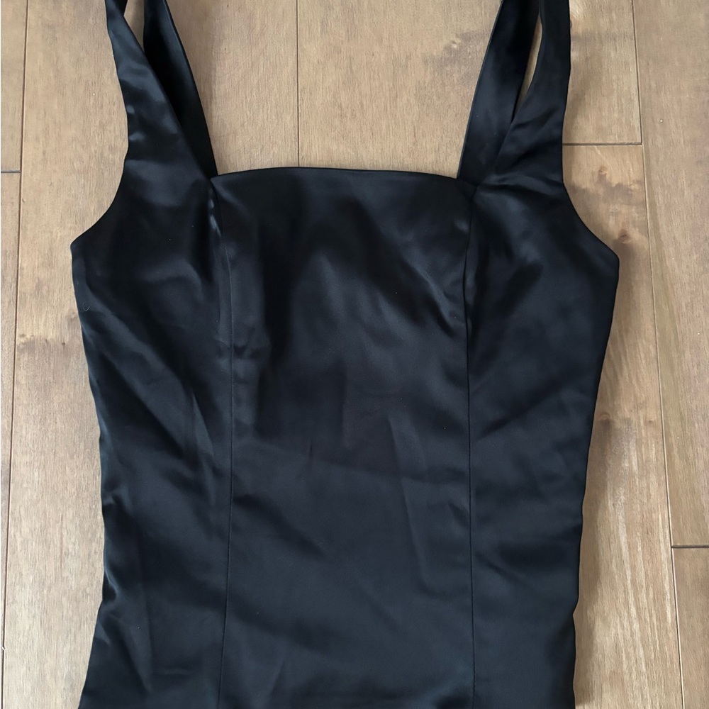 Abercrombie satin bustier Top